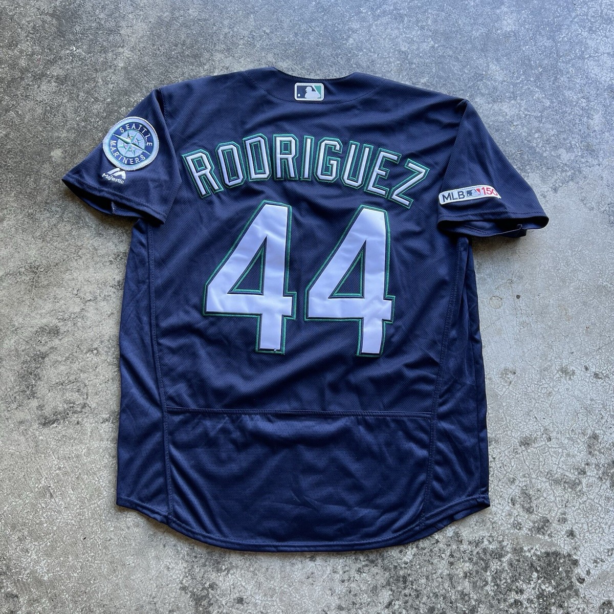 Seattle Mariners Julio Rodriguez MLB Majestic Flex base Jersey