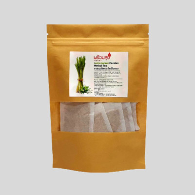Promsook Thai Lemongrass Pandan Herbal Tea Helps Relax And Sleep Well 25 Teabags