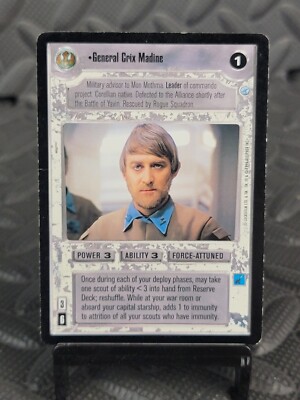 Star Wars CCG - Endor - General Crix Madine - HP