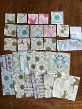 Tula Pink BUMBLE OOP Vintage Quilting Cotton Mods Fabrics 5  Lot Scraps