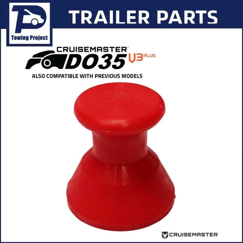 Cruisemaster Caravan Trailer DO35 Replacement Pin Cover Red 18DHMDO35