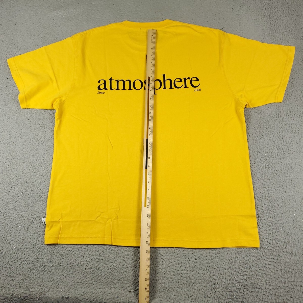 Naptime 半袖SHIRTS-YELLOW Short-sleeved pastel yellow t-shirt for men – Le Minor