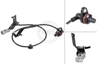 Abs Sensor Raddrehzahl A.B.S. 31765 FüR Toyota Hilux 7 Pick Up KUN15 KUN35 4WD