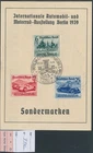 LS74601 Germany 1939 Reich car exhibition FDC used