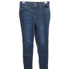 Judy Blue High Rise Skinny Fit Jeans Size 13/31 x 28 Dark Wash Stretch 82253