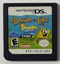 Drawn to Life:SpongeBob SquarePants Edition -Nintendo DS *Tested & Working*