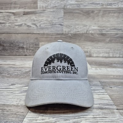 Evergreen Cutting Inc Hat Cap Adult Mens Adjustable Strapback Casual 
