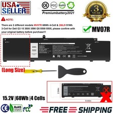   MV07R Battery For Dell G3 15 3500 3590 3700 3790 G5 5500 5505 SE 72WGV W5W19