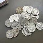 Random Date Roll of 40  $10 Face Value Dates 90% Silver Washington Quarters
