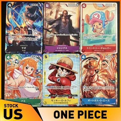 One Piece McDonald's Promo Pack, 6 Card Set (Japanese) OPCG - SEALED - US Seller