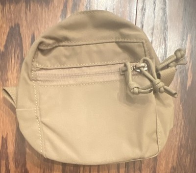MOLLE Tactical Zipper Pouch Utility Bag Tan Zip Closure Tactical Pouch