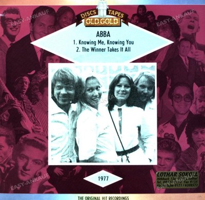 ABBA - Knowing Me, Knowing You / The Winner Takes It All 7'' (VG) .