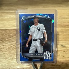 2025 Bowman Chrome Sapphire 1st Cam Schlittler #BCP-166 Yankees