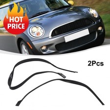 Black Front Pair Windshield Wiper Cowl Seal For For MINI R55/R56/R57