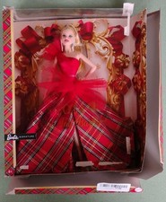 Barbie Signature Doll 2024 Holiday Blonde Fashion Doll HRM65 Damaged Box