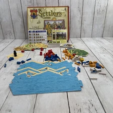 The Settlers of Catan by Klaus Teuber, Mayfair Games #483,  Read