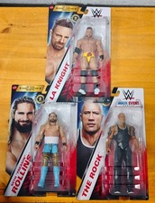 Bundle WWE Wrestling Complete Collection The Rock, Seth Rollins, LA Knight