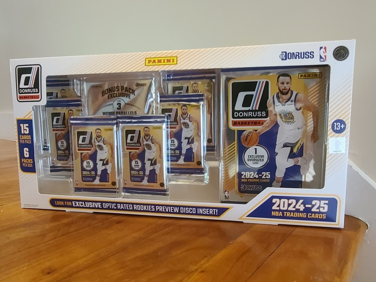 2024-25 Donruss Basketball Bundle Sam's Club Exclusive Box w/ jumbo and wedge 