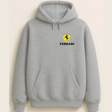 Ferrari Logo Design Hoodie Unisex Heavy Blend Hooded Sweatshirt