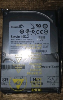 Seagate Savvio 10K.2 146gb 10k Rpm 2.5'' SFF 3gb/s SAS HDD ST9146802SS 