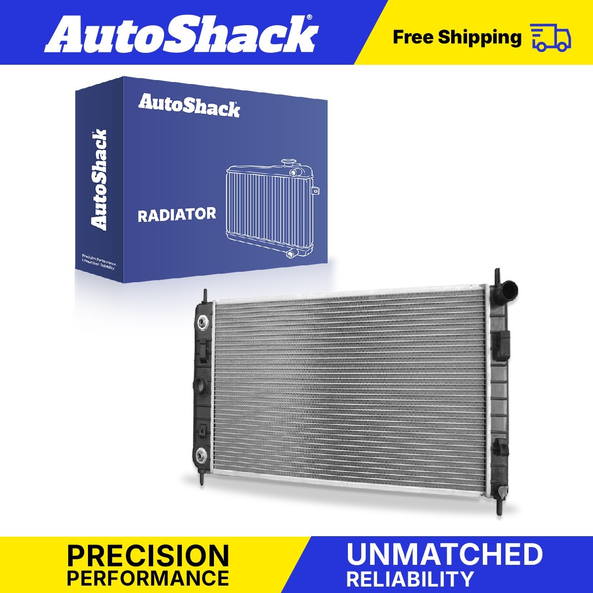 Radiator for Chevrolet, Malibu 2008-2012, L4 2.2L 2.4L V6 3.5L 3.6L