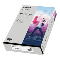 Farbiges Druckerpapier, Buntes Papier Tecno Colors 160 G/M², A4, 250 Blatt, Grau