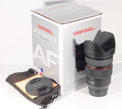 Samyang AF 24-70mm f/2.8 FE Lens for Sony E Mount Display Model As New