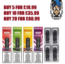 SKE CRYSTAL 4 IN 1 PREFILLED PODS 4 Pods 2400 PUFFS 20MG 2ML Lowest Price Offer