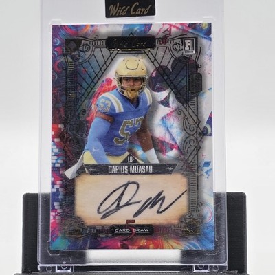 2024 Wild Card 5-Card Draw Tie-Dye - Rainbow Darius Muasau #2/2