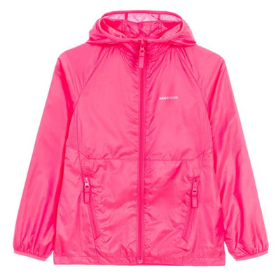 Karrimor Mädchen Jacke Mantel wasserdicht pink Alter 7-13 UVP £50 Kapuze gefüttert leicht
