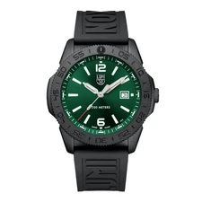 New Luminox Pacific Diver Green Dial Rubber Band Men's Watch XS.3137.B