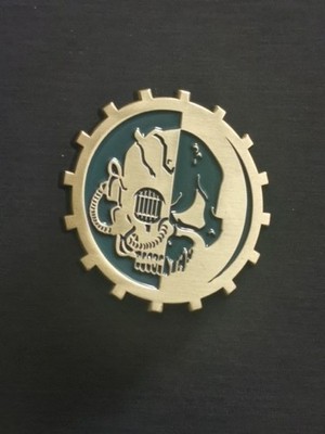 WARHAMMER 40000 INQUISITOR MARTYR Pin Badge Patch New High Quality