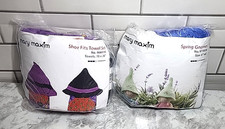 Mary Maxim Shoe Fits Towel & Spring Gnomes Crochet Set Arts & Crafts Hobby