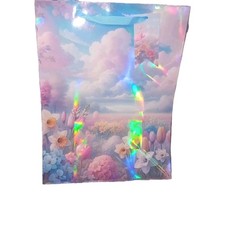 New Gorgeous Floral Occasion  Party Gift Bag Rare Look