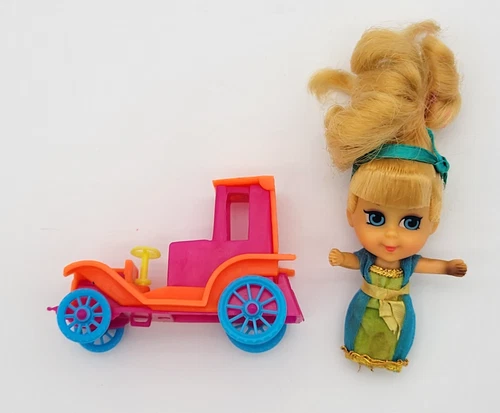 Liddle Kiddles Lenore Limousine Doll Kiddles N Kars Mattel Doll & Car 3643