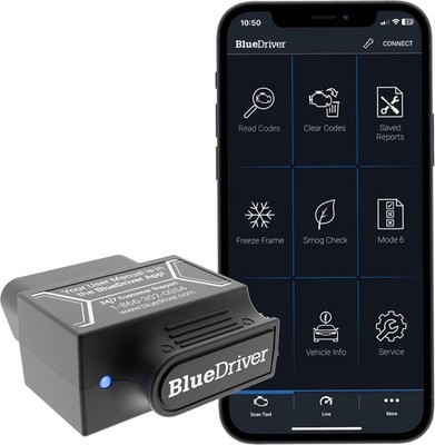 BlueDriver Bluetooth Pro OBDII Scan Tool for iPhone & Android - No... 