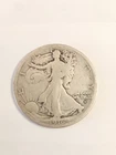 1916 D Walking Liberty Half Dollar Key Date 90% Silver