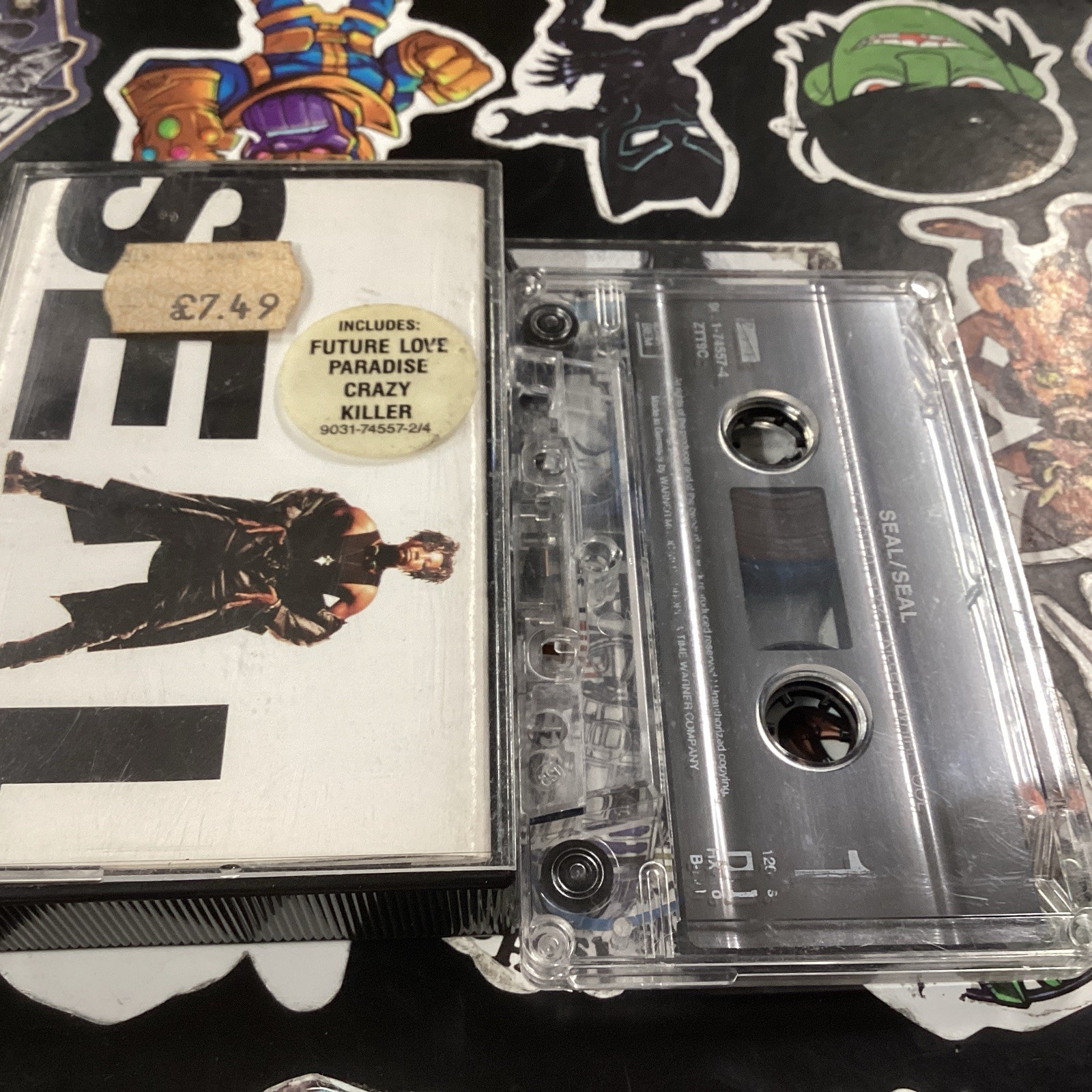 Seal Debut album UK cassette tape ZTT Trevor Horn *EXCELLENT CONDITION*