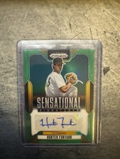 2025 Panini Prizm Hunter Furtado #SS-HF Sensational Signatures Green Prizm Auto