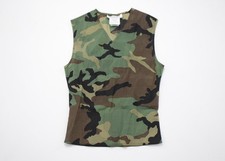Vintage Dior Camo Tank Top, Green and Brown, Galliano Christian Dior VTG