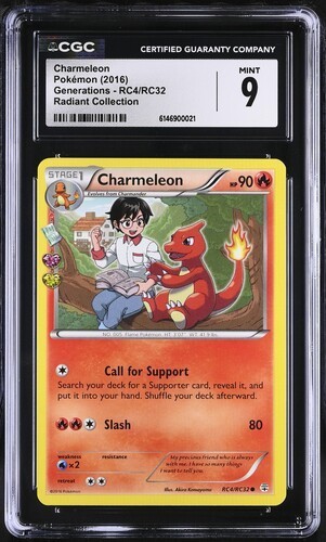Charmeleon graded CGC 9 for sale on eBay