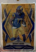 🔥 Panini 2025 Phoenix “Gold Pyramids”  Davante Adams #26 Numbered /10 Rams