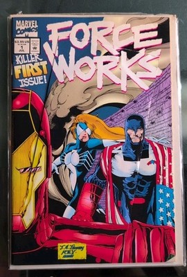 Marvel Comics Force Works #1 Printing Error (Seen in Pictures)  GREAT  (A9)