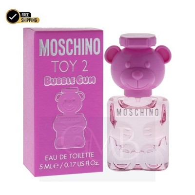 Toy 2 Bubble Gum by Moschino Eau de Toilette Splash Mini 0.17 oz 5 ml Perfume