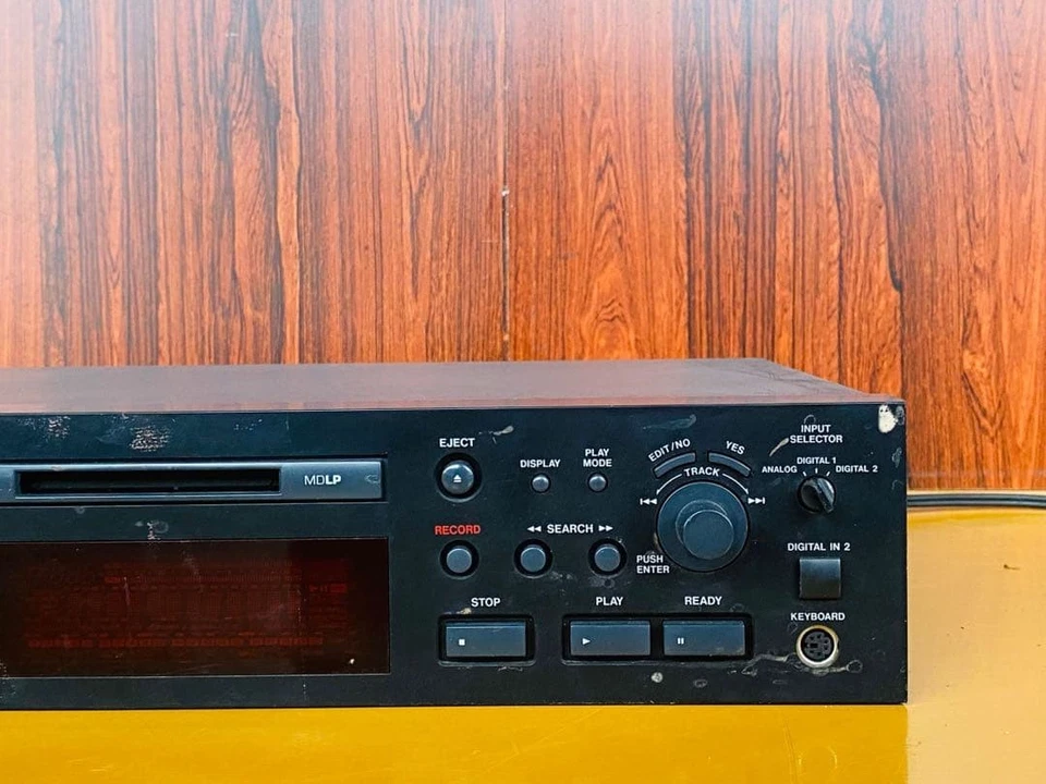 Tascam MD-350 Mini Disc Player MD Deck Record Player Working Confirmed Used - Image 3 of 4