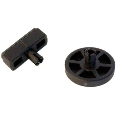 Silberschnitt Ersatzdruckplatte & Stange für Glasschliff-Laufzange 700,0