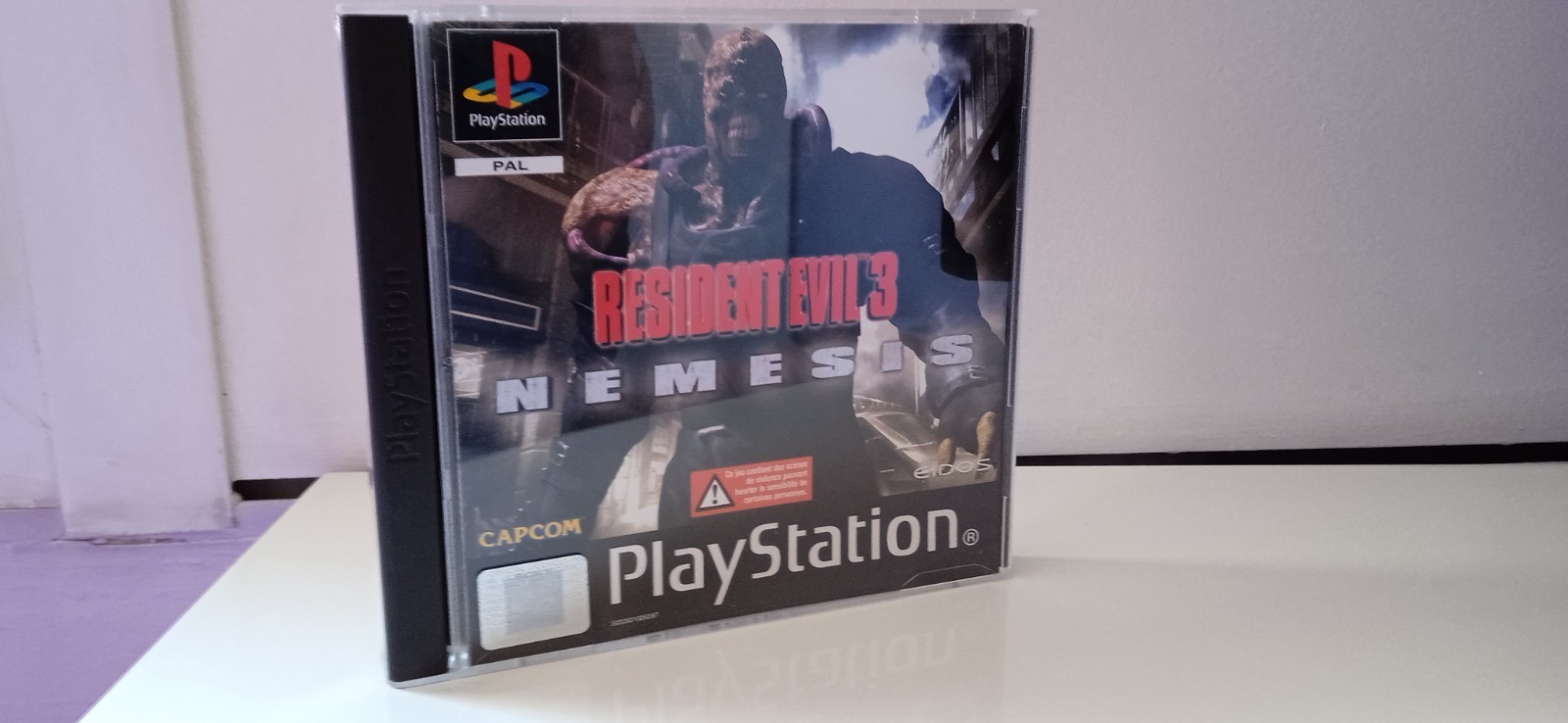 Jeu Ps1 Resident Evil 3 Nemesis (1ère Édition) 2000 PAL FR Complet.