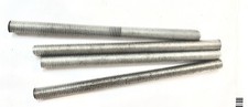 6pk of 1/2” All Thread 8” Long, Steel, Zinc Plated   **SHIPS FREE**