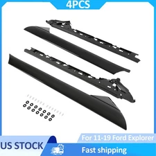 For Ford Explorer 2011-19 Left Right Side Windshield A-Pillar Molding Trim 4PCS