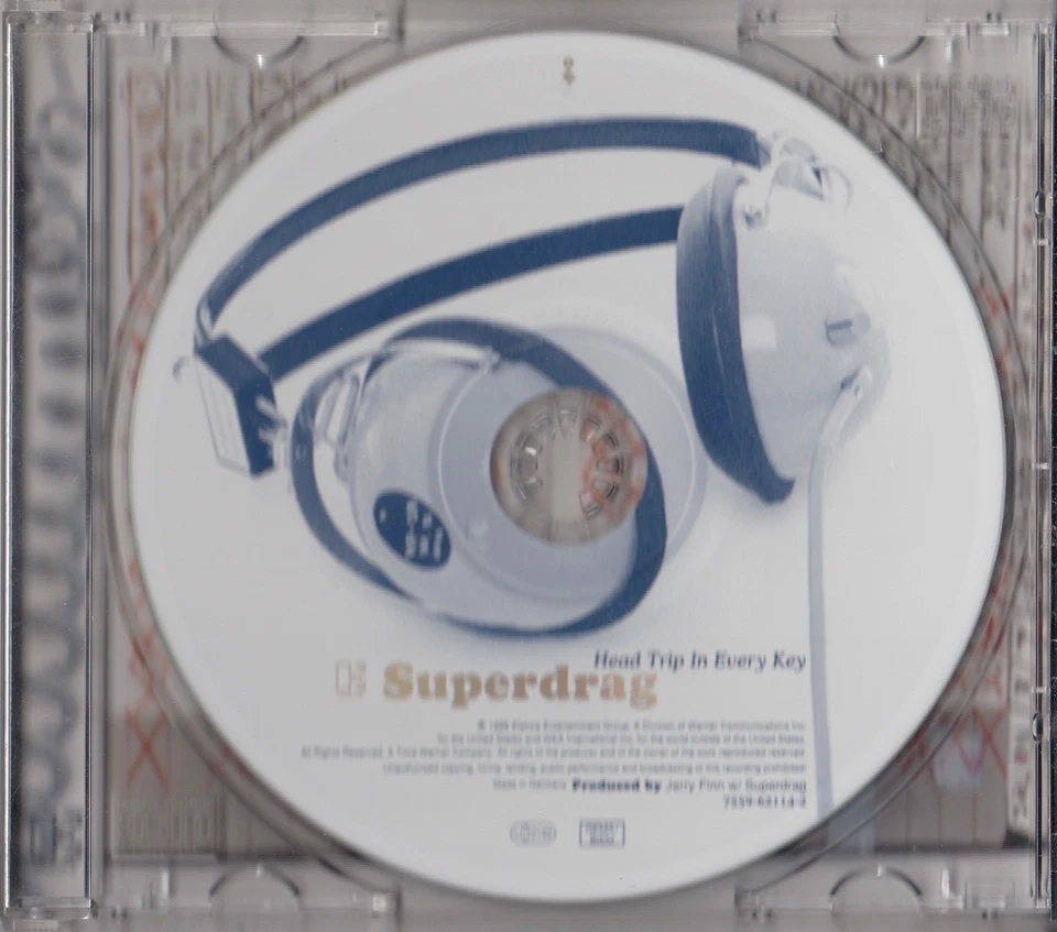 SUPERDRAG Head Trip In Every Key CD Album 1998 RAR & WIE NEU Indie Rock USA - Bild 4 von 4